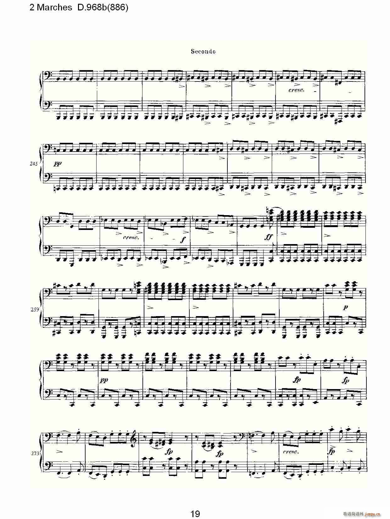 2 Marches D.968b(ʮ�ּ�����)19