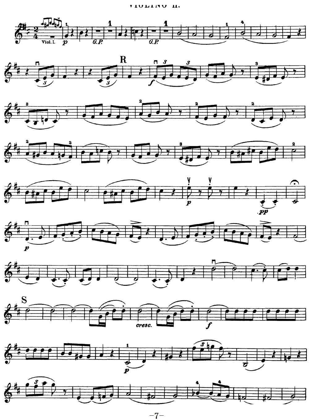 Mozart Quartet No 20 in D Major K 499 Violin 2(ʮ�ּ�����)10