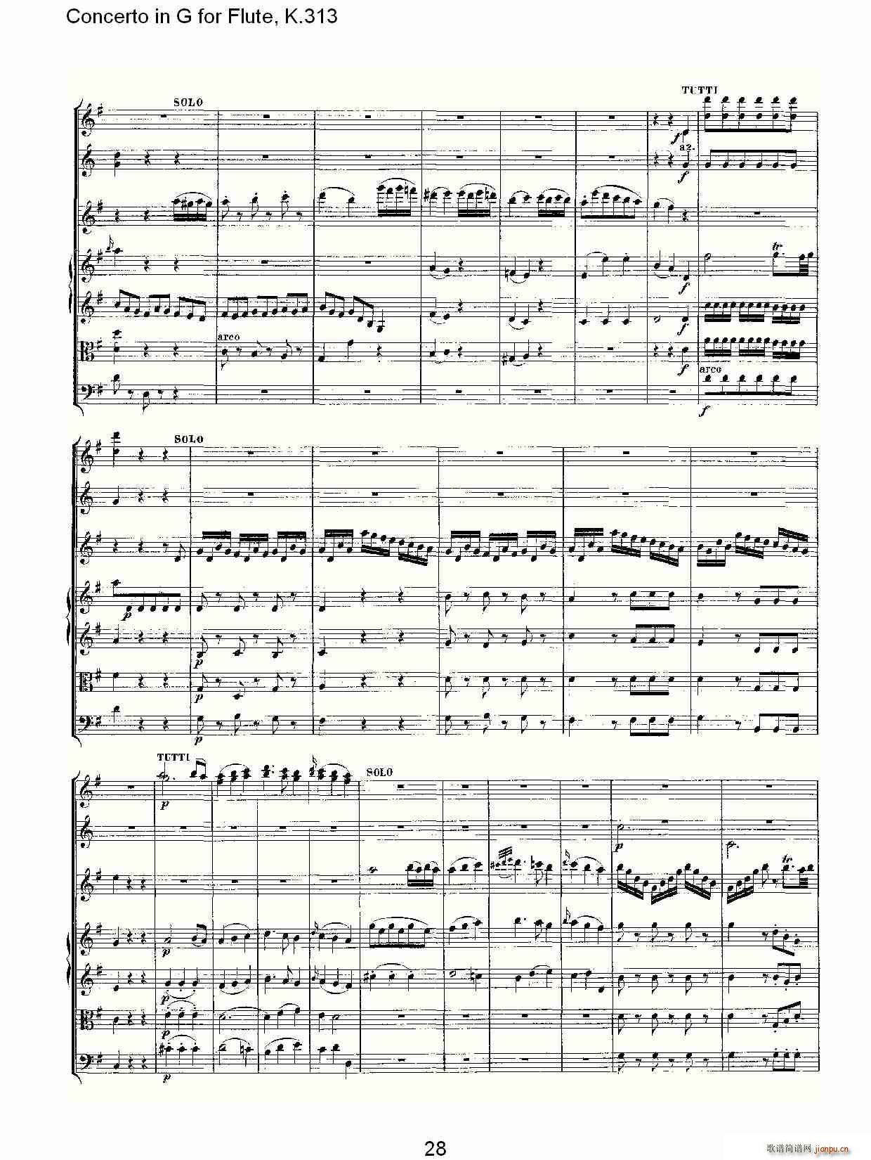 Concerto in G for Flute, K.313(�Ѻ��V)29