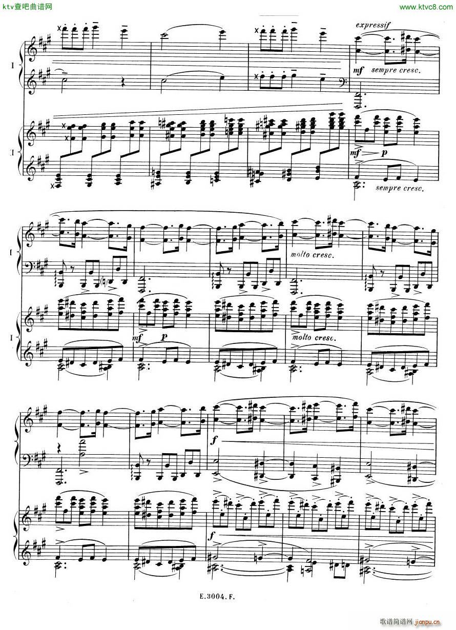 Debussy Ravel 3 Nocturnes 2pno(����V)15