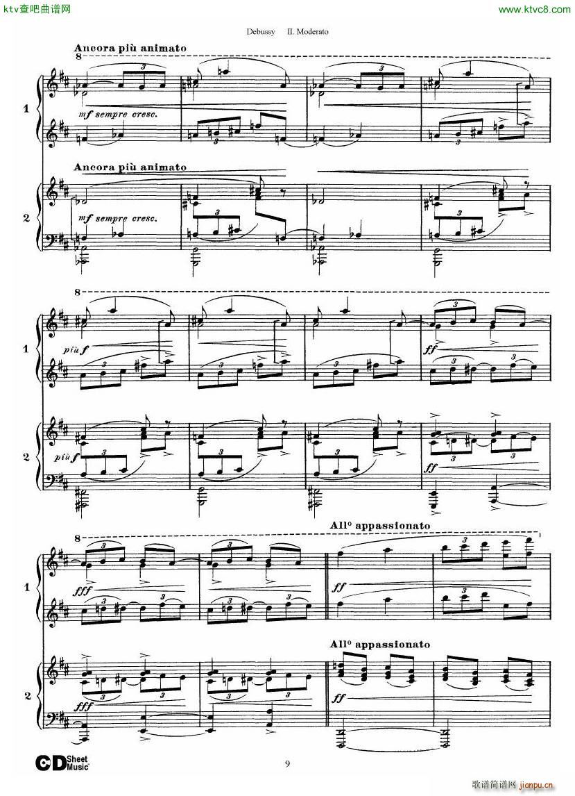Debussy Printemps II(����V)9