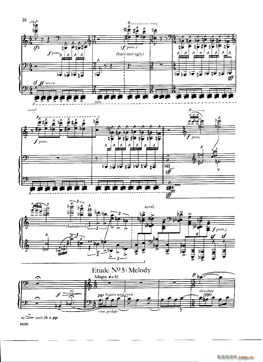 Corigliano Etude Fantasy(����V)27
