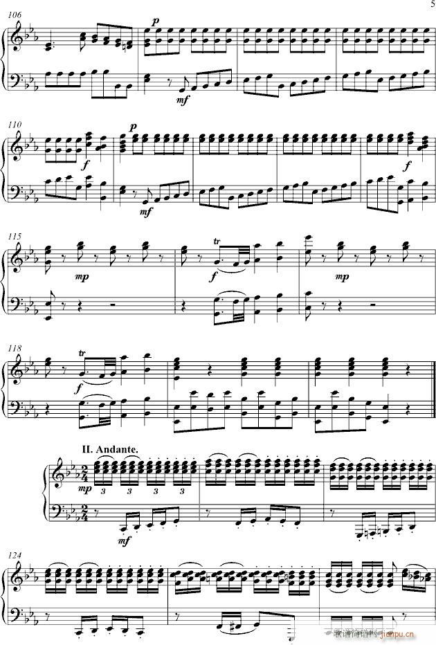 Symphony No.1 for Piano Solo(����V)5