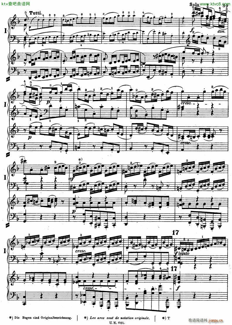 Bach JS BWV 1052 Keyboard Concerto in d ed R ntgen(����V)40