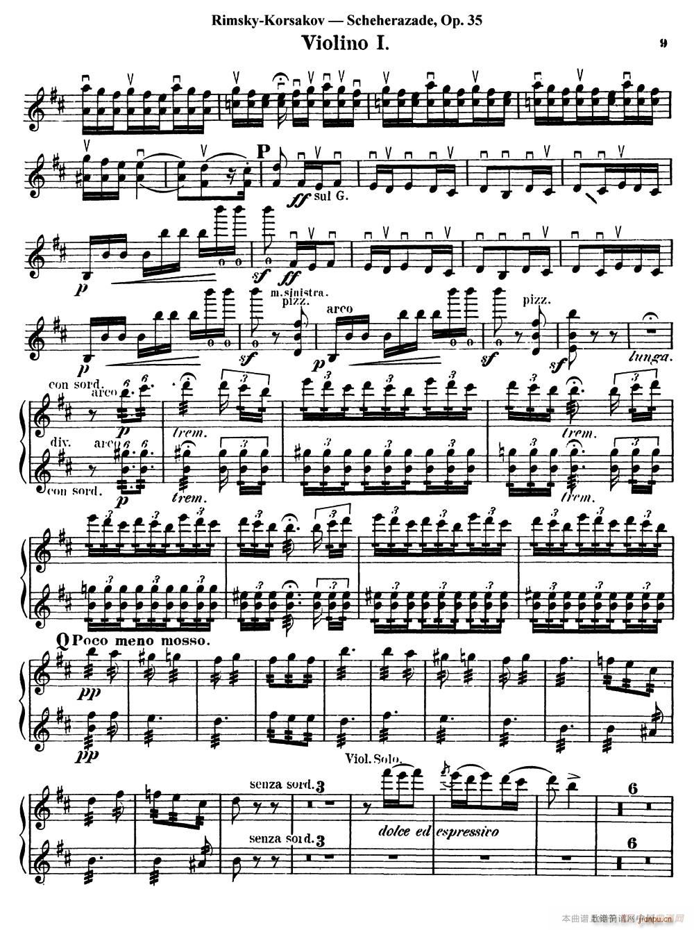 Scheherazade �� Op 35 ��һС����(С�����V)6