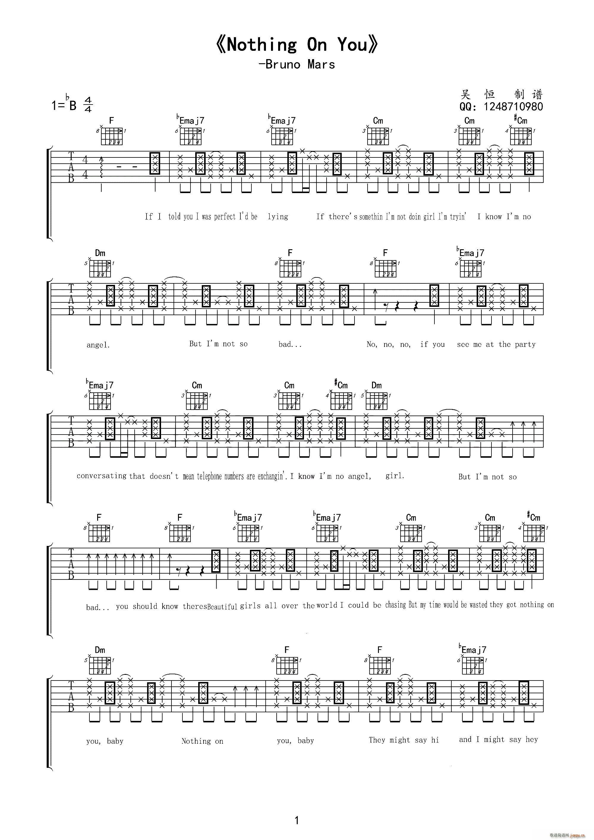 nothing on you(ʮ�ּ�����)1