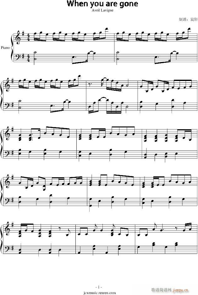 When you are gone(����V)1