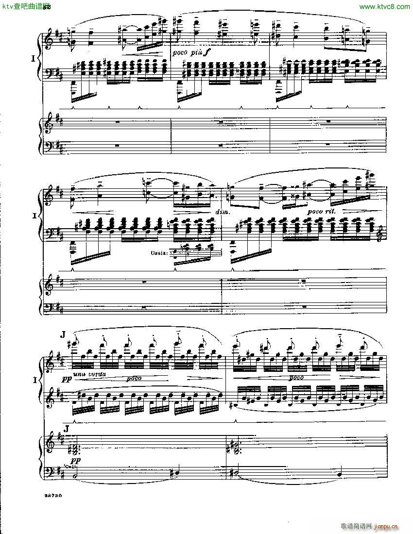 Franck Les Djinns 2 Piano Reduction(����V)30