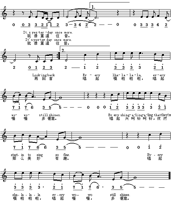 YesterdayOnceMore�����جF(Ӣ�ĸ��V)3