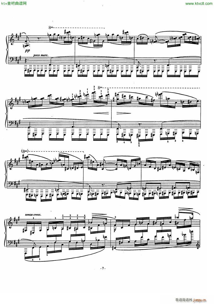 Etude No 10 D apr��s Chopin(����V)7