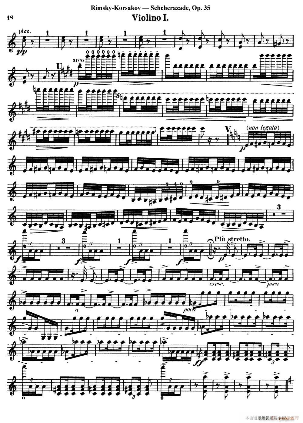 Scheherazade �� Op 35 ��һС����(С�����V)5