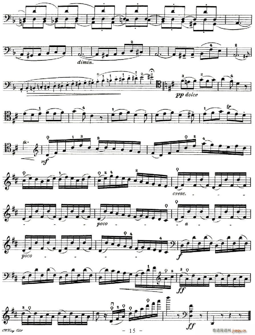 J. Haydn Concerto in D Major(�������V)15