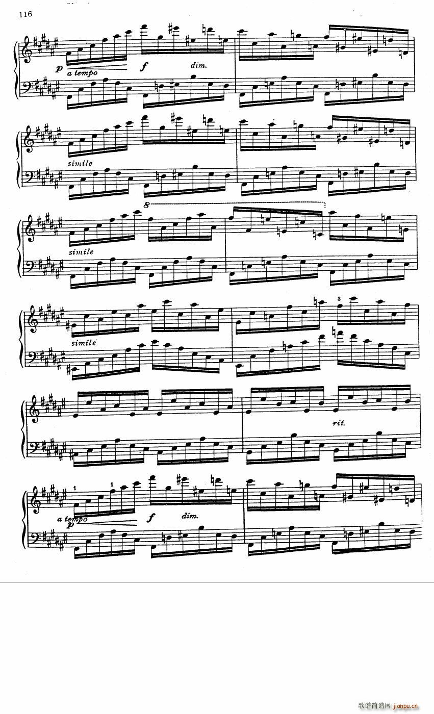 Confrey Concert Etude in F sharp minor 1929(����V)1