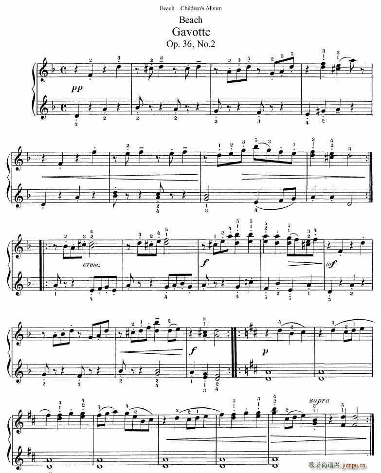 Beach Op 36 Children s Album(����V)3