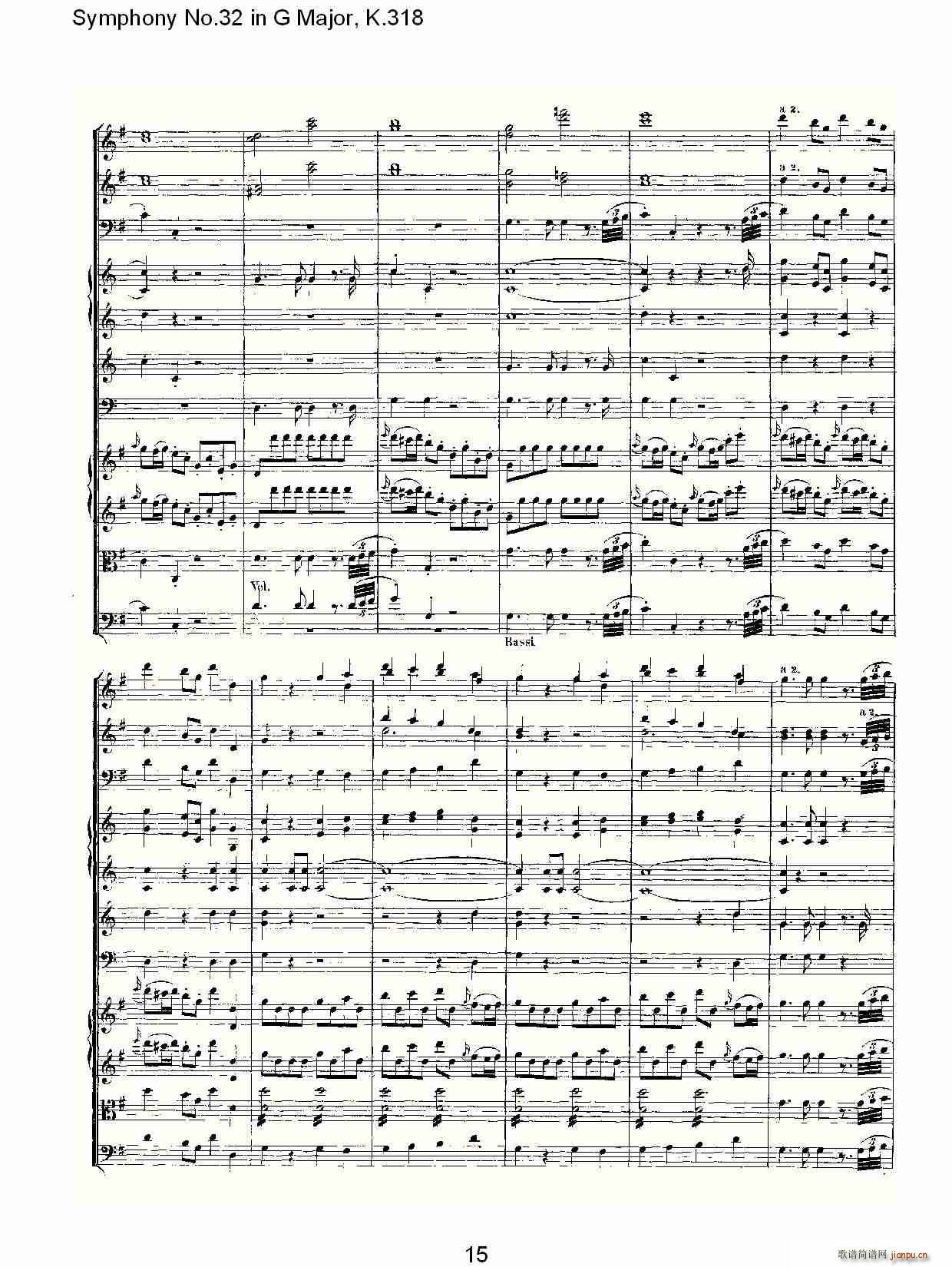 Symphony No.32 in G Major, K.318(ʮ�ּ�����)15