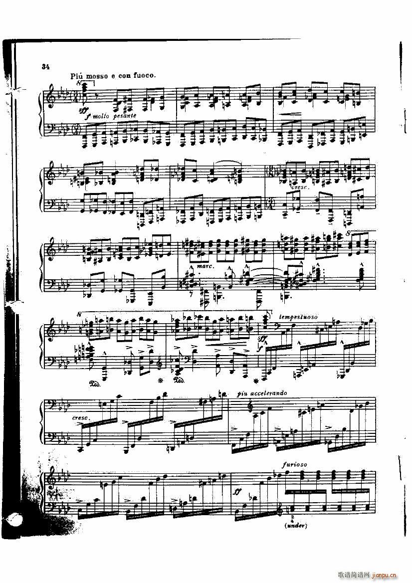 Bowen Op 72 Piano Sonata No 5 in F(����V)33