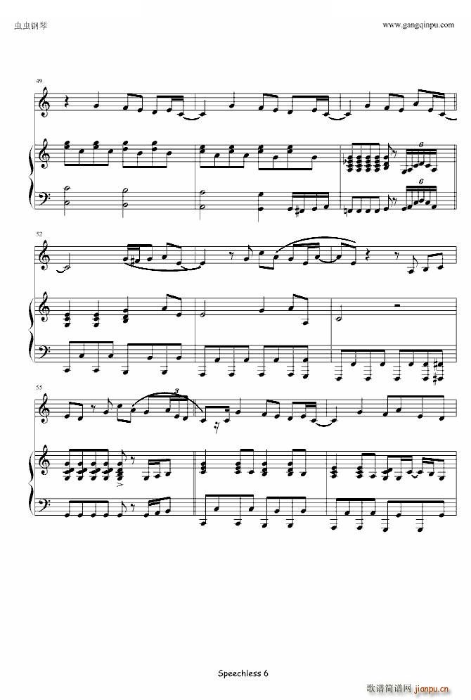 Speechless ԭ�����V(����V)6