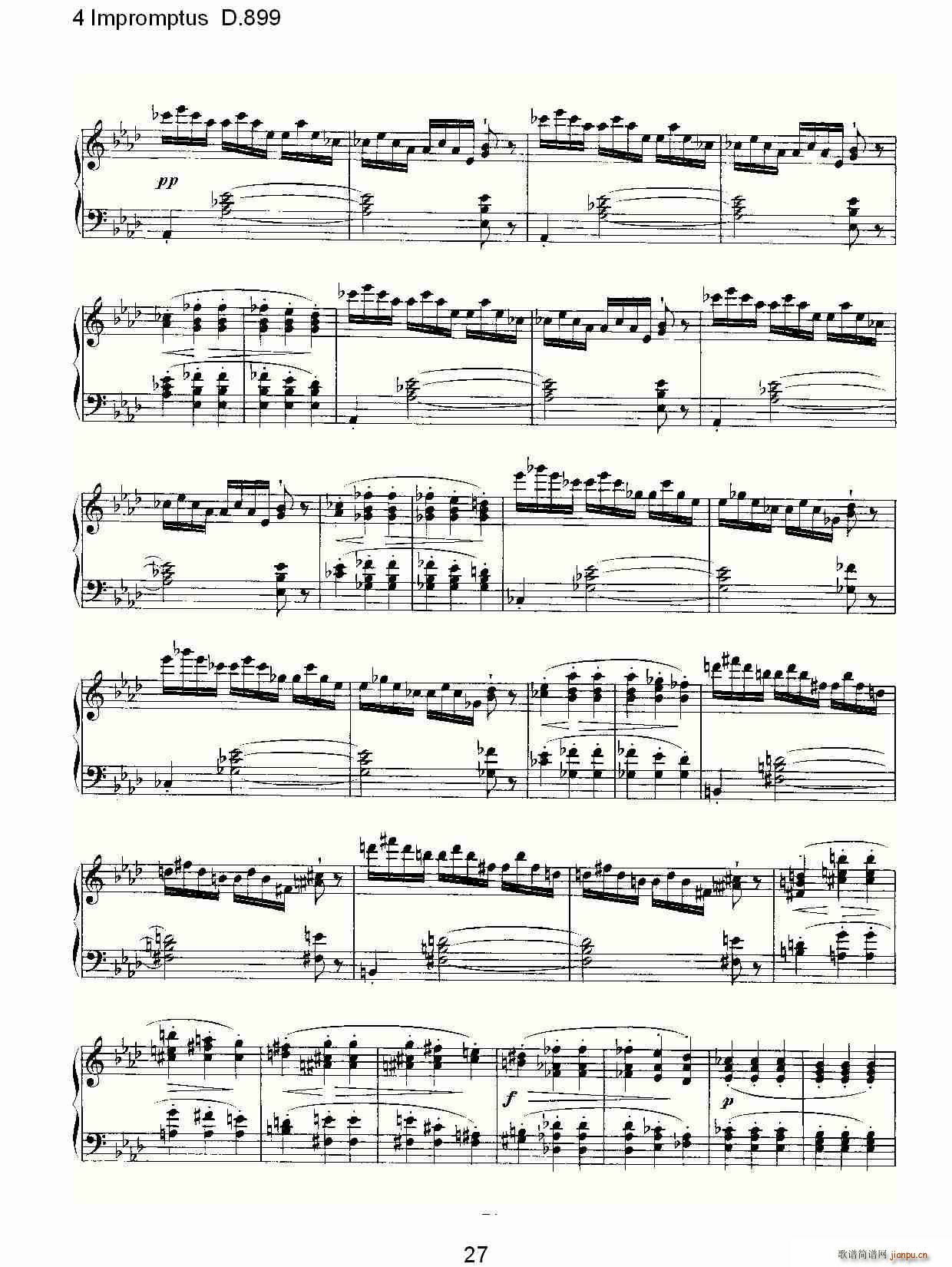 4 Impromptus D.899(ʮ�ּ�����)27