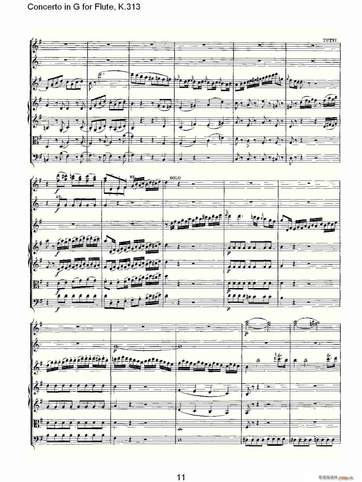 Concerto in G for Flute, K.313(�Ѻ��V)12