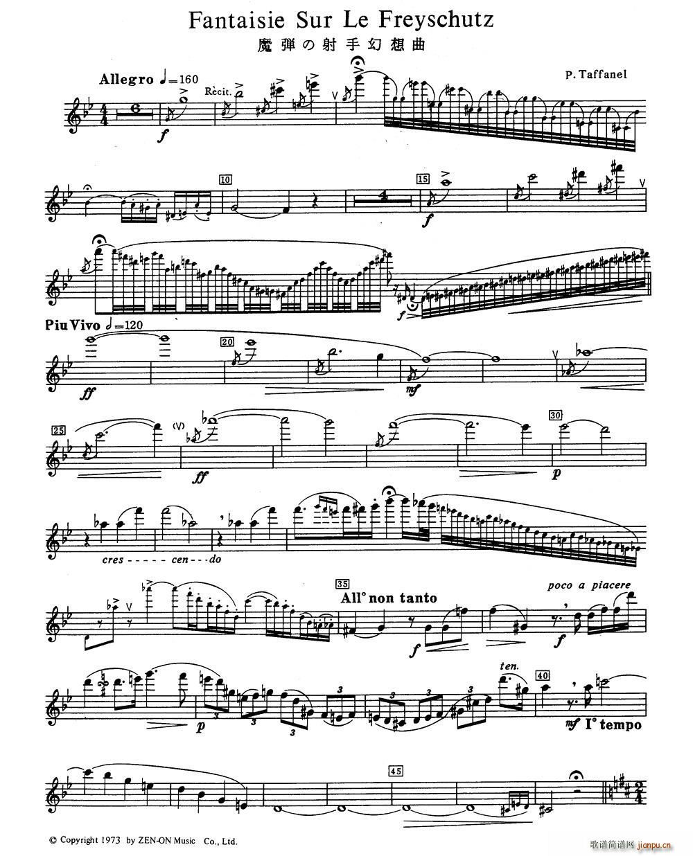 Fantaisie Sur Le Freyschutz ħ�����ֻ�����(ʮ�ּ�����)1