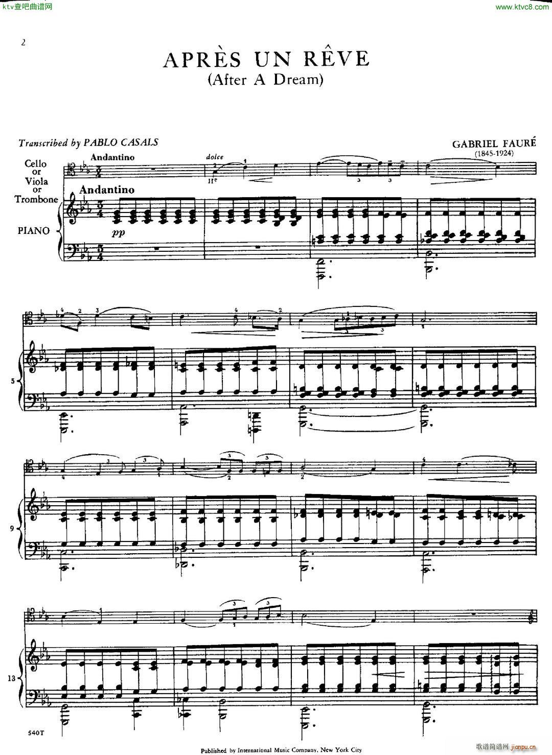 faure casals apres un reve trombone(����V)3