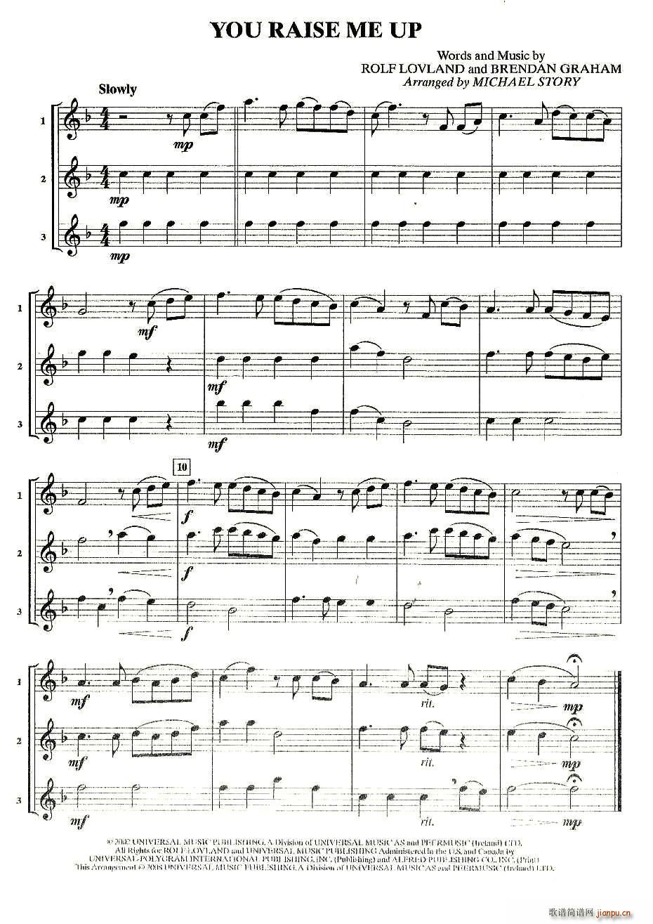 You Raise Me Up ������(���V)1