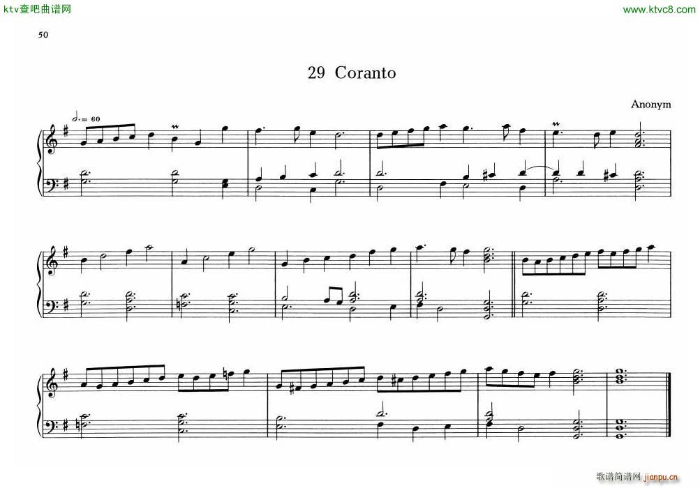 Organ Or Clavichord Old Pieces For(����V)9