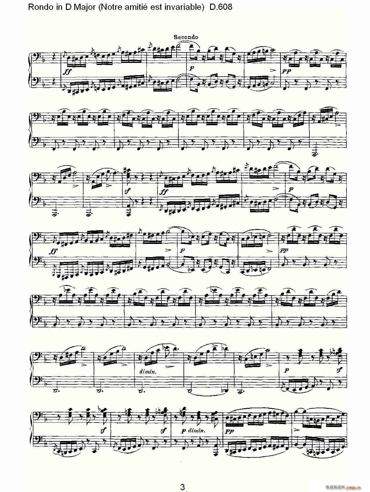 Rondo in D Major(ʮ�ּ�����)3