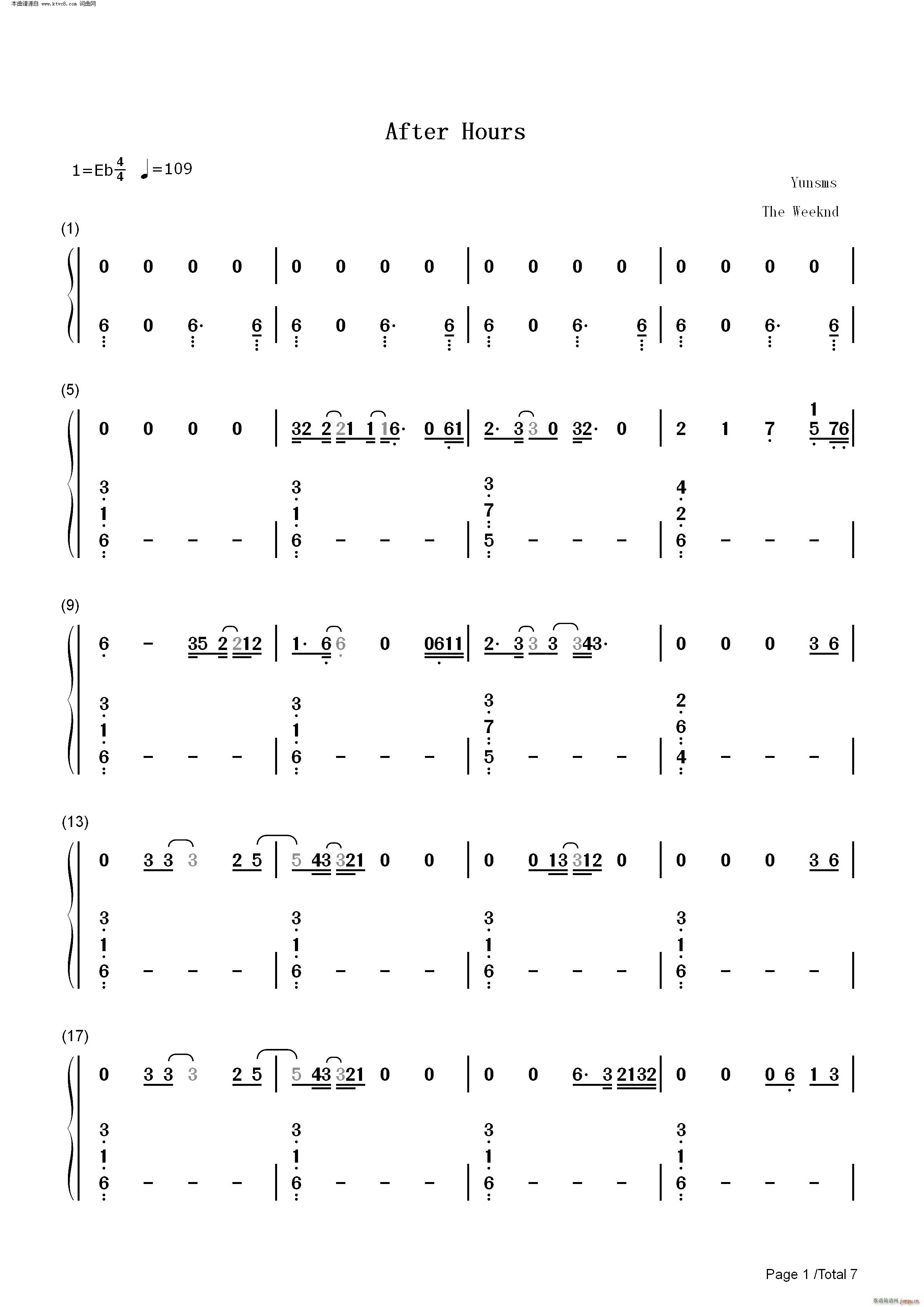 After Hours(����V)9