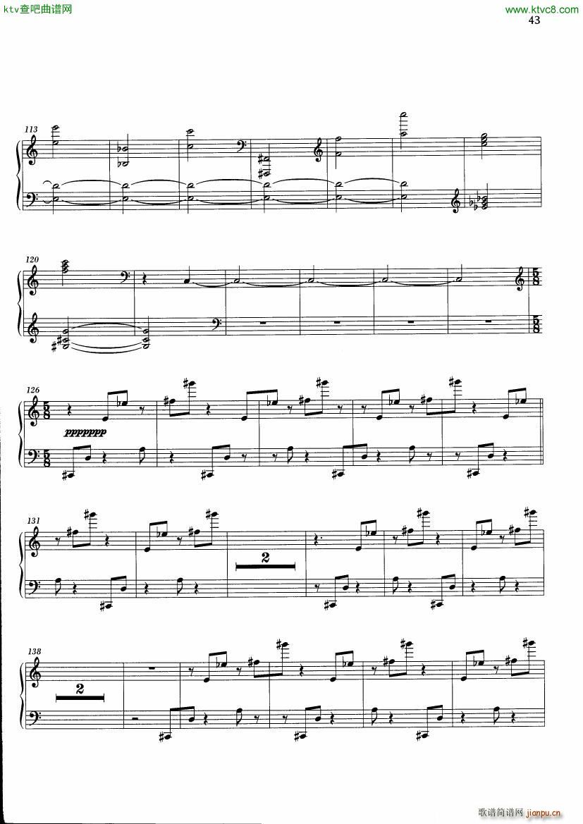 Feldman Nature Pieces for Piano(����V)10