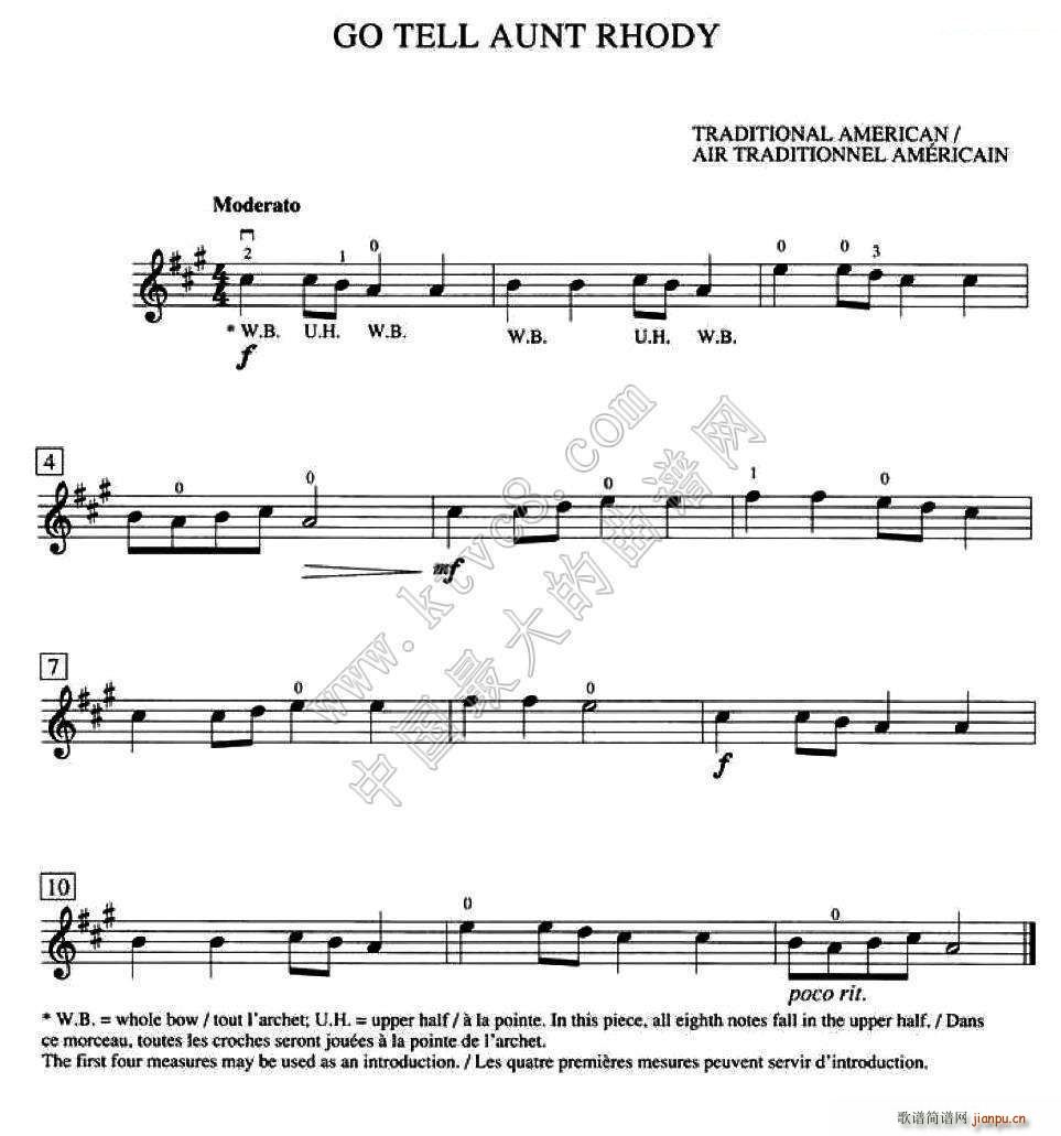 Go Tell Aunt Rhody ���ô�С���ٿ��� �A�伉(С�����V)1