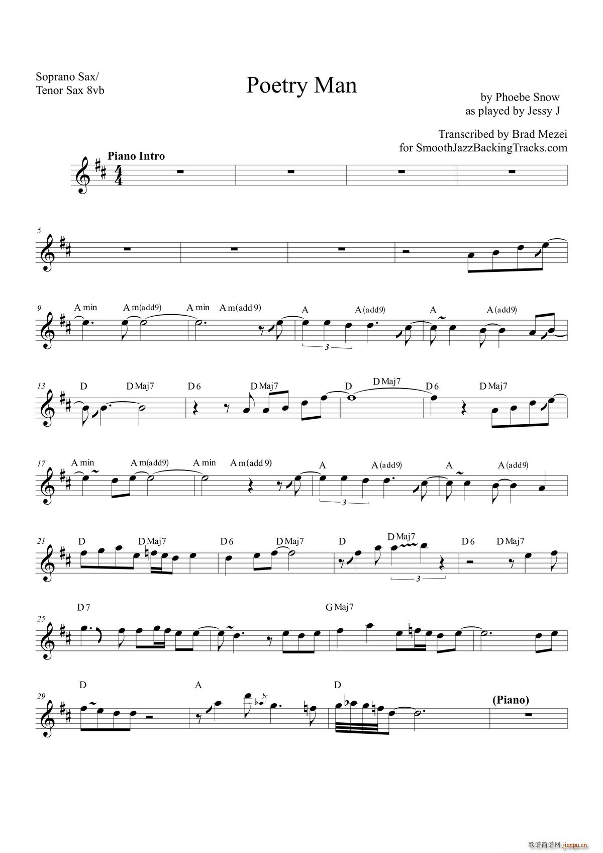 Poetry Man �����_��˹ �������_��˹(ʮ�ּ�����)1