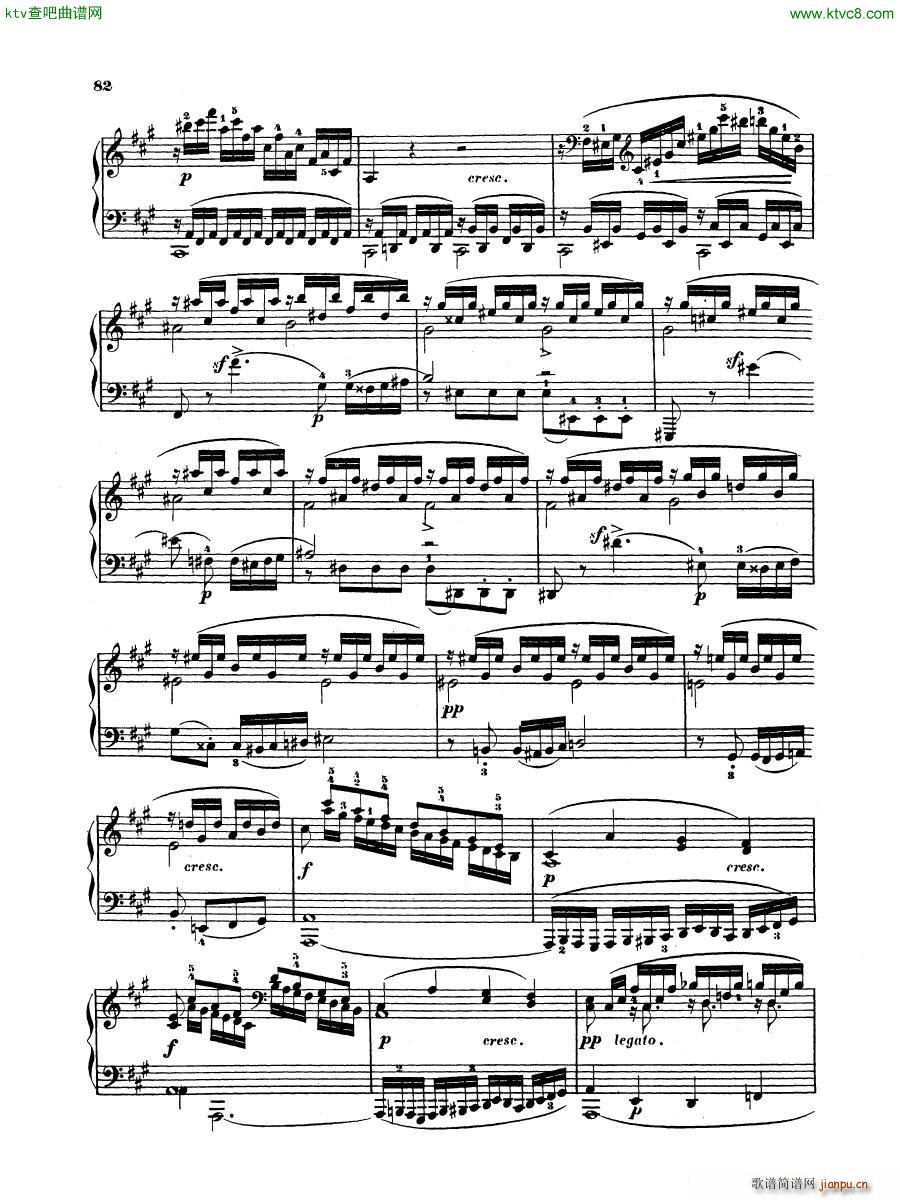 Hummel Sonata in F sharp minor Op 81(����V)9