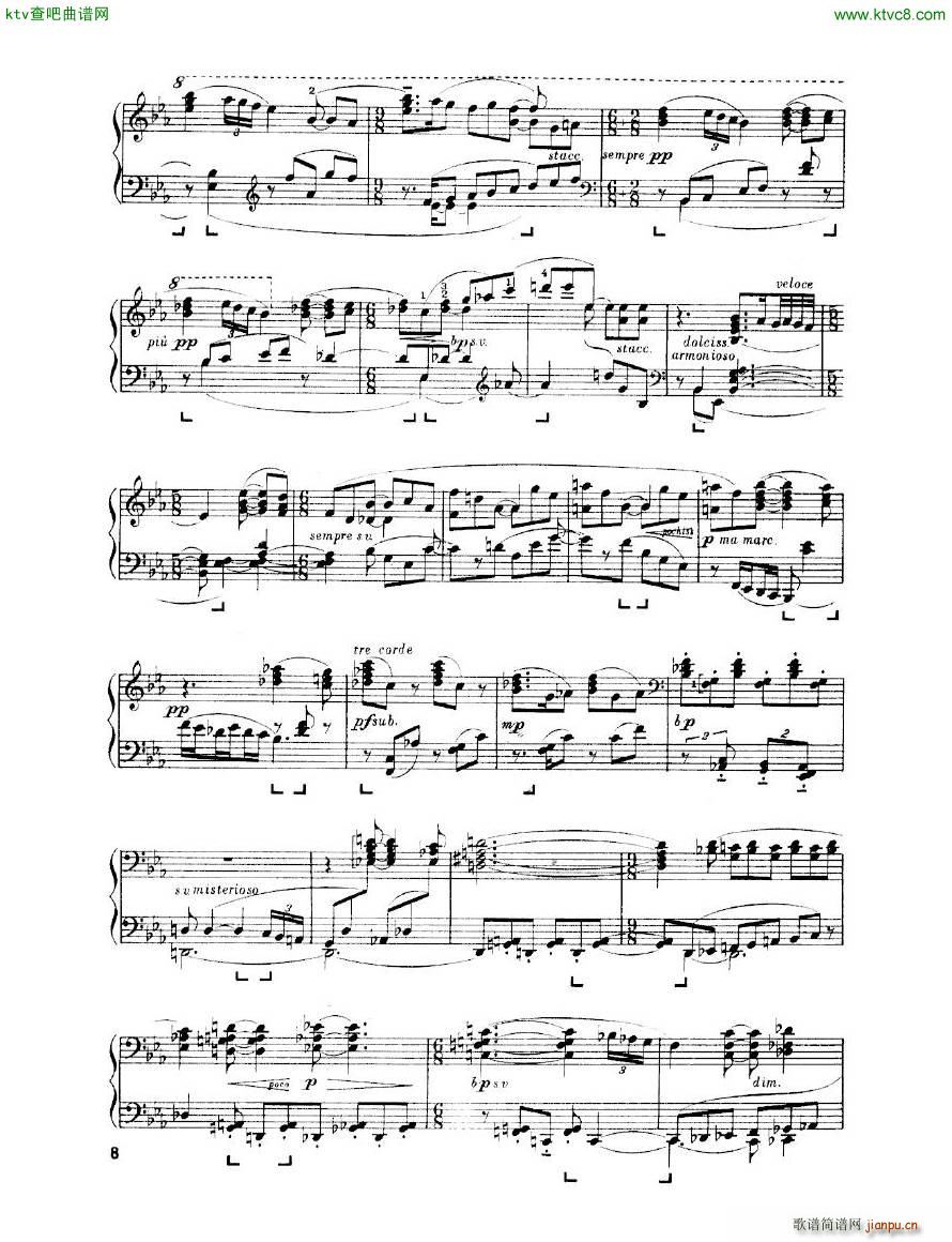 Enescu op 24 No 3 Piano sonata No 3(����V)8