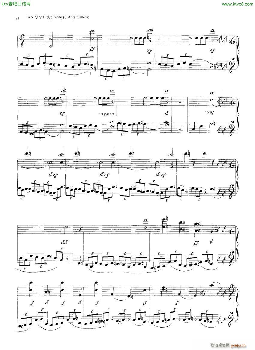 Clementi 13 6 Sonata Fminor 1 2(����V)5
