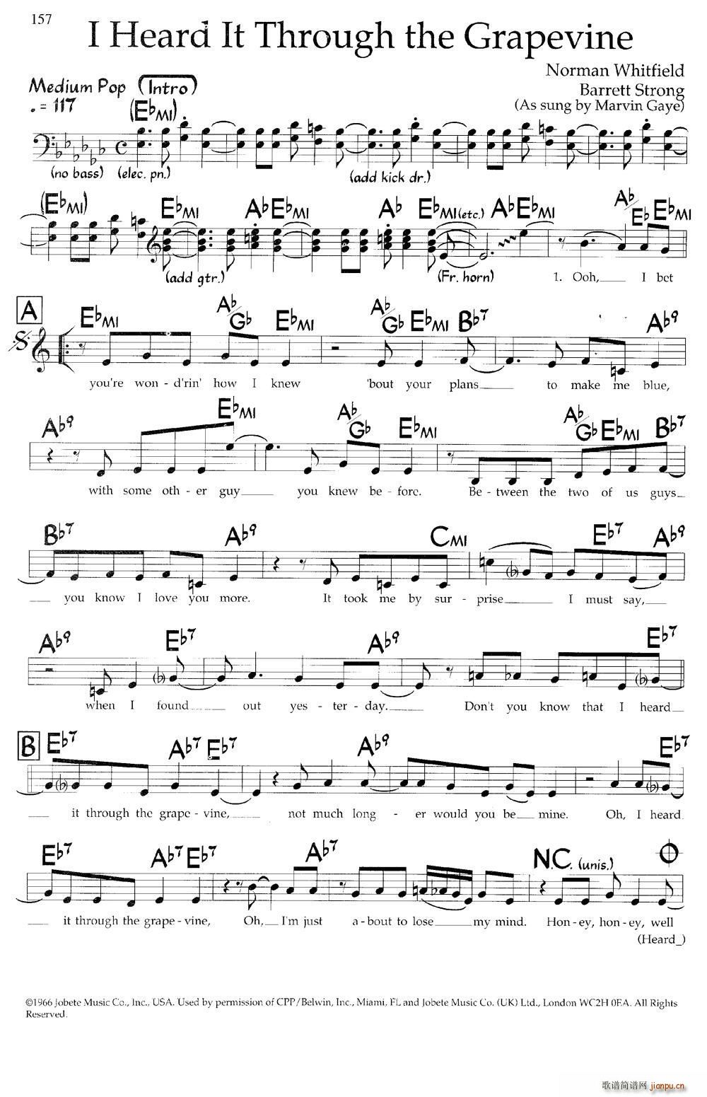 I Heard It Throngh the Grapevine ������(ʮ�ּ�����)1