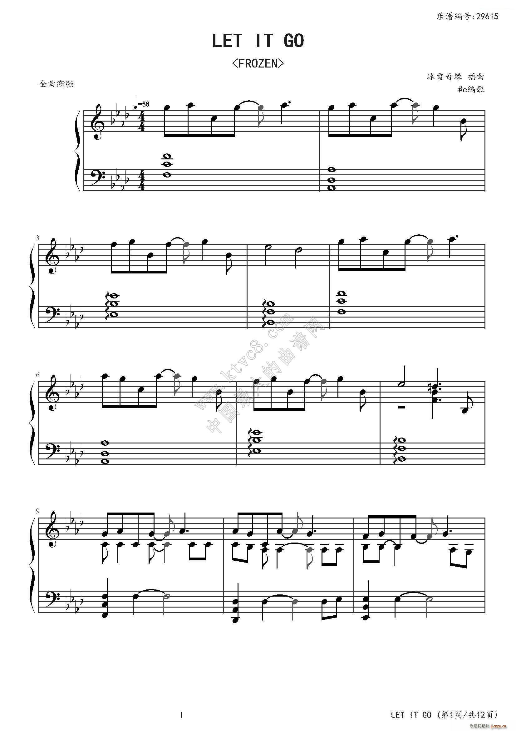 LET IT GO FROZEN(����V)1