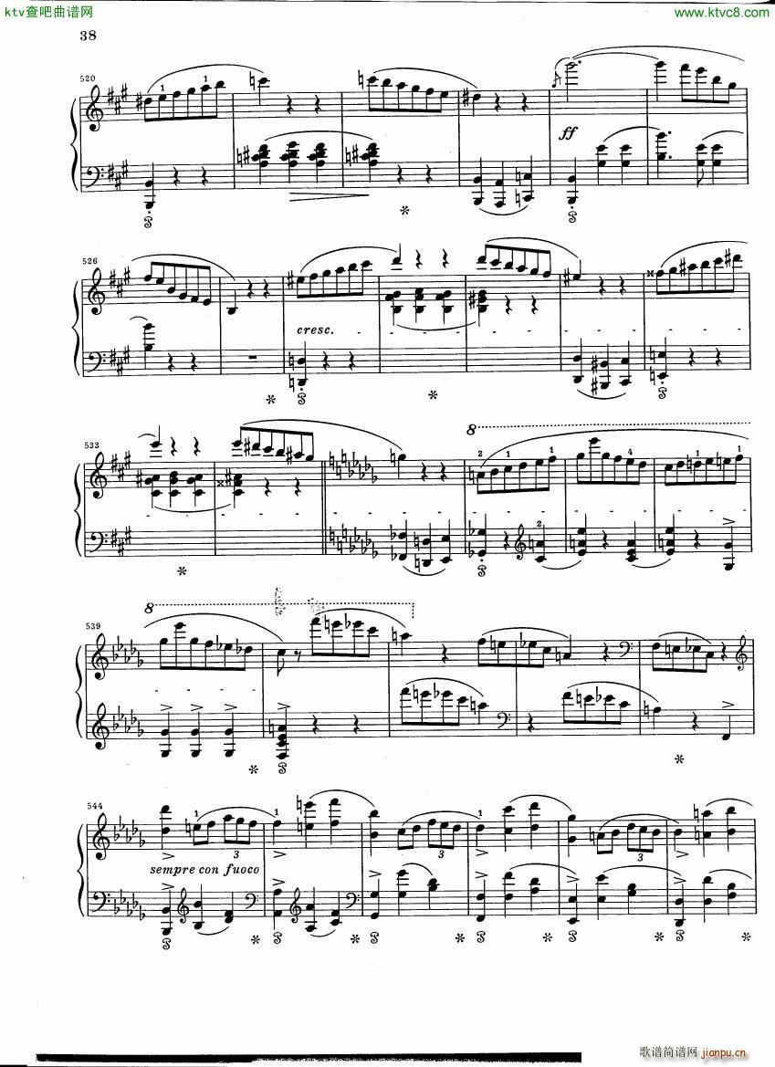 Chopin Scherzo B flat minor Henle(����V)16