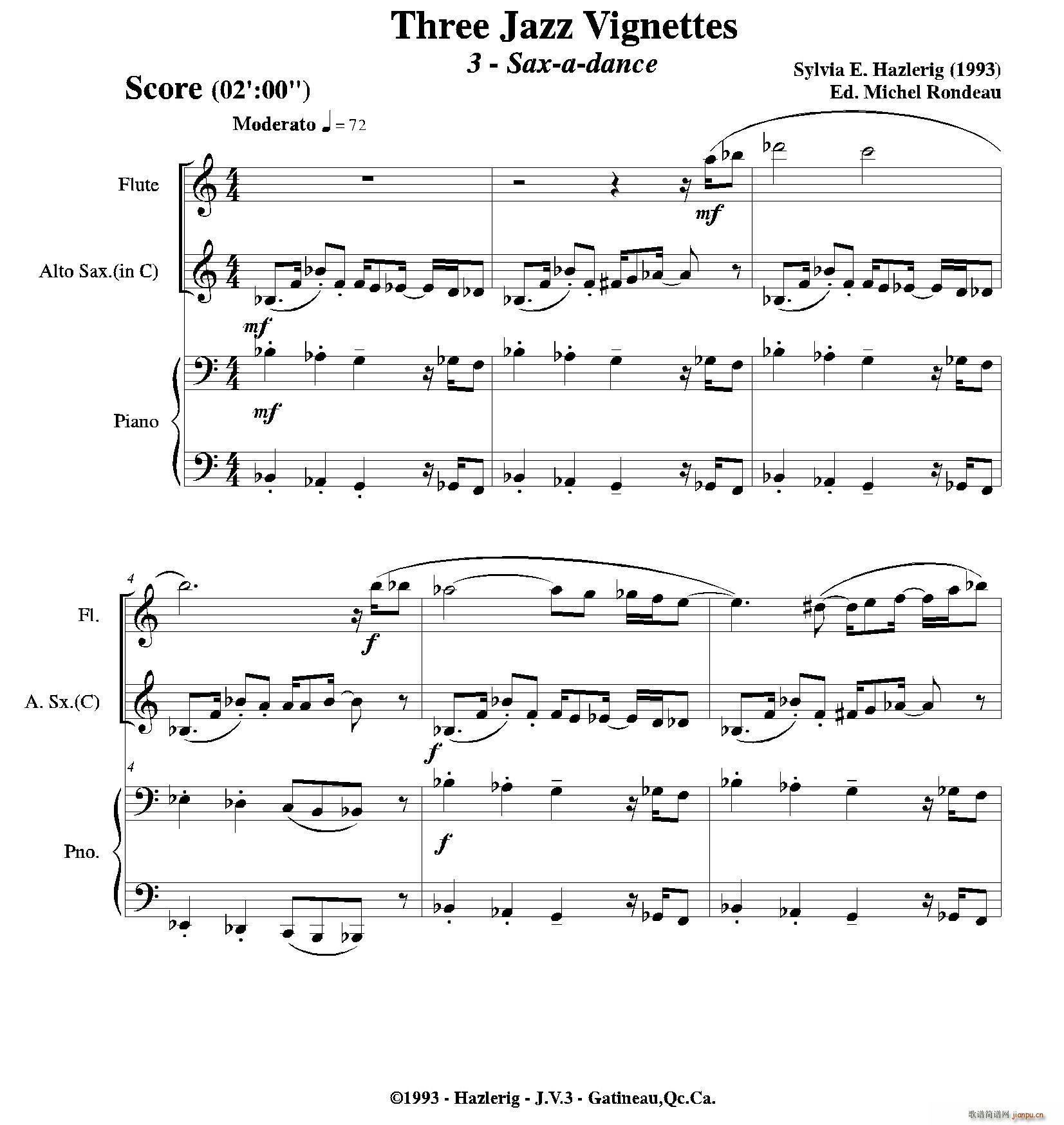 Three jazz vignettes ������(l�� )�� �L(ch��ng)�����_���������(����V)1