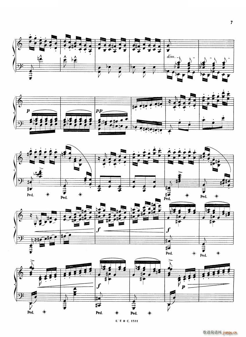 Chaminade 6 Etudes Op35 һ 6 Etudes Op35 һ(ʮ�ּ�����)7