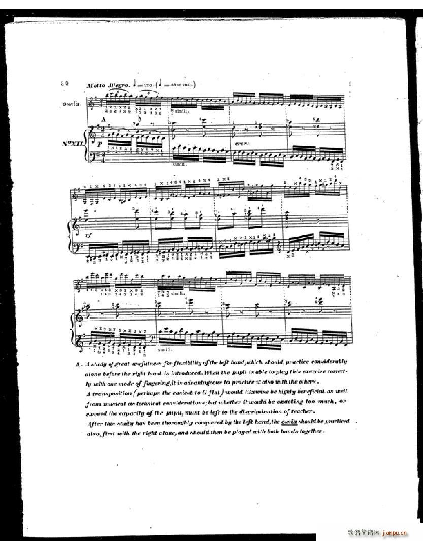 Czerny Etudes de la Velocite(����V)27