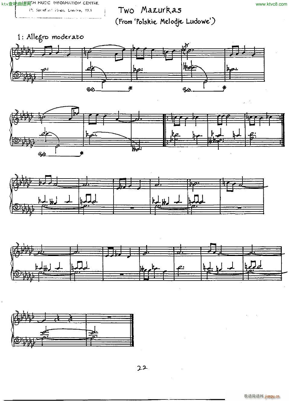 Finnissy Two Mazurkas(����V)1