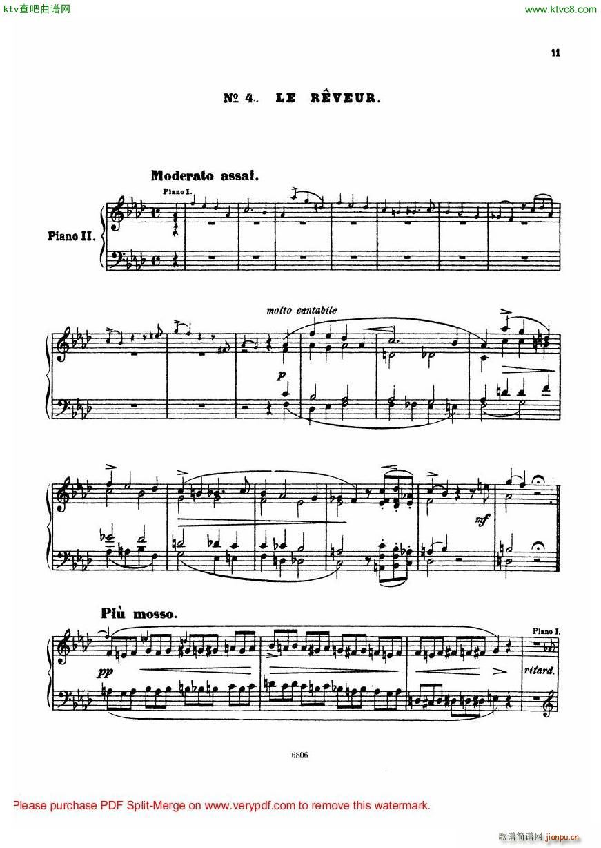 Arensky op 23 Suite No 2 Silhouettes(����V)32