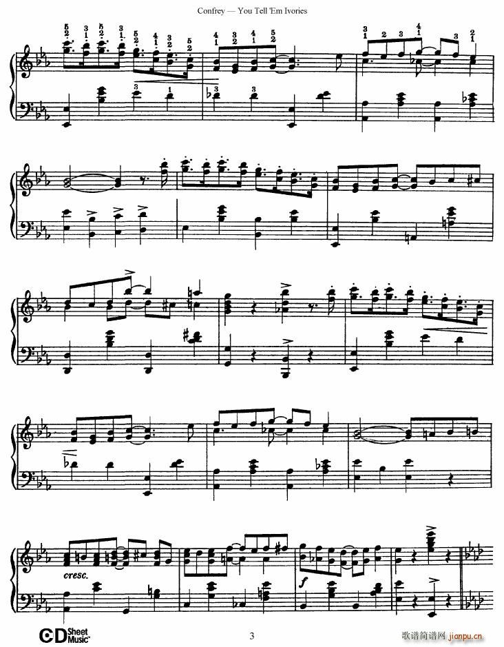 Confrey You Tell Em Ivories(����V)3