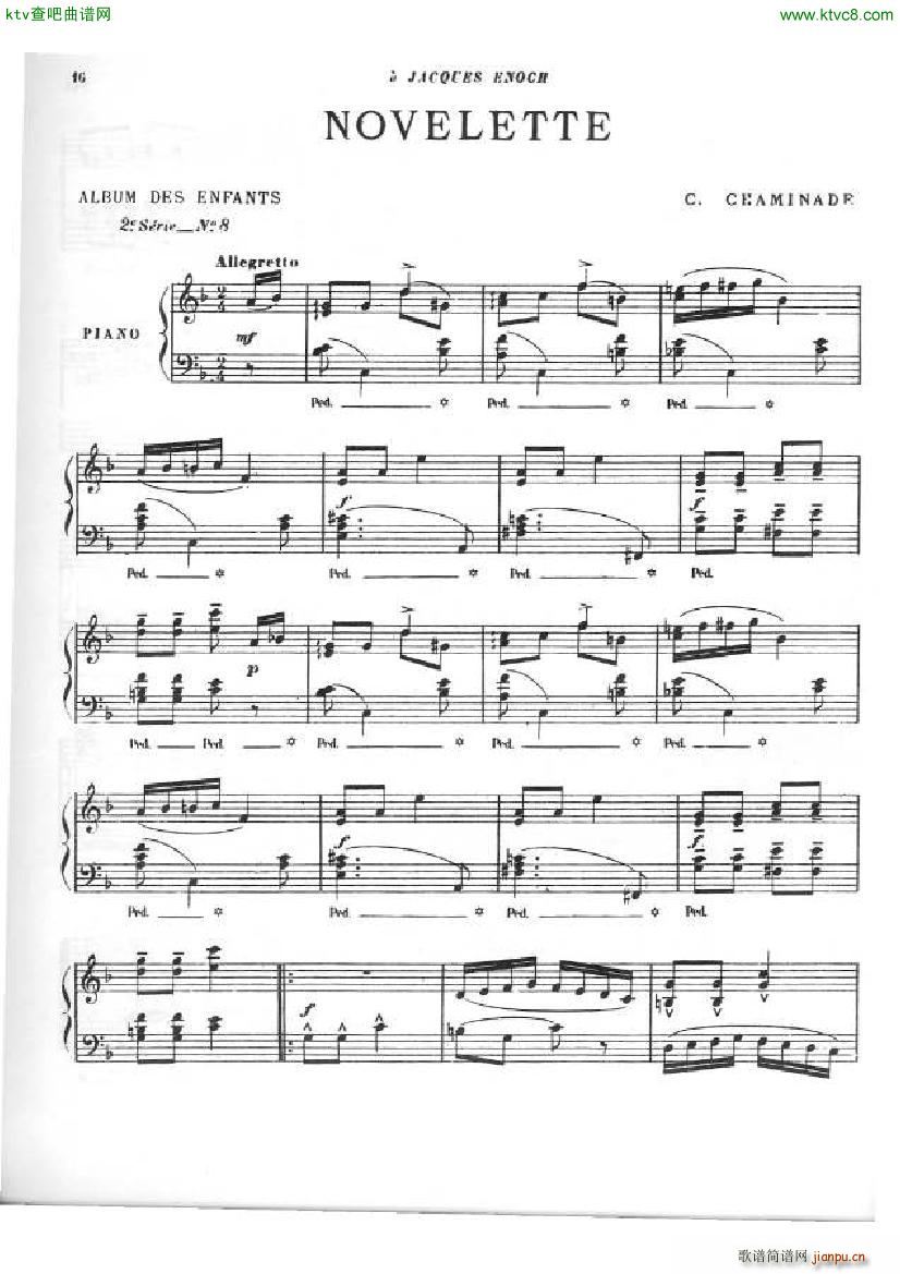 Chaminade Album des enfants 2e s��rie op 126(����V)10