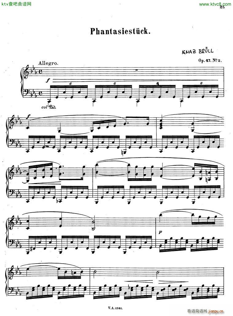 Brull phantasiestuck op 47 no 2(����V)1