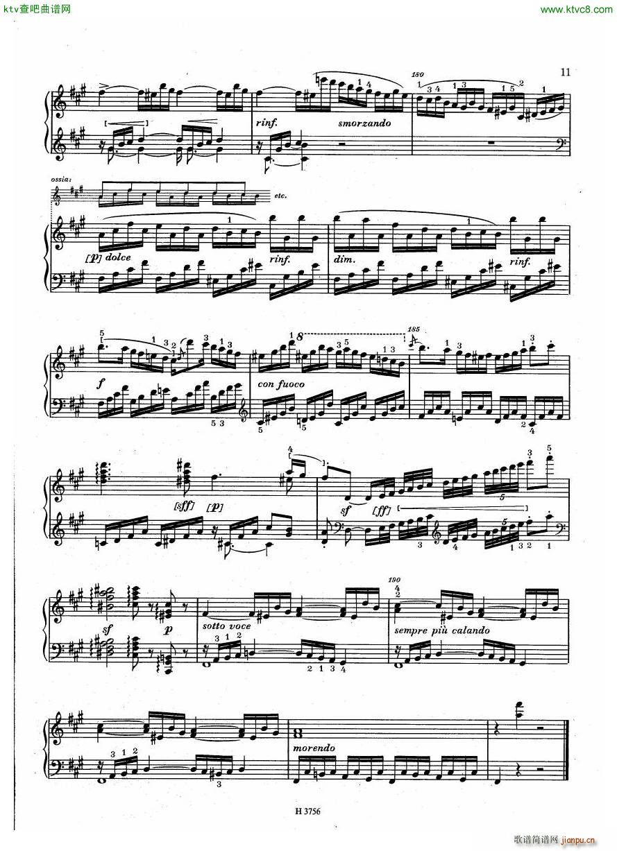 Dussek 61 Sonata Elegie Harmonique(����V)11