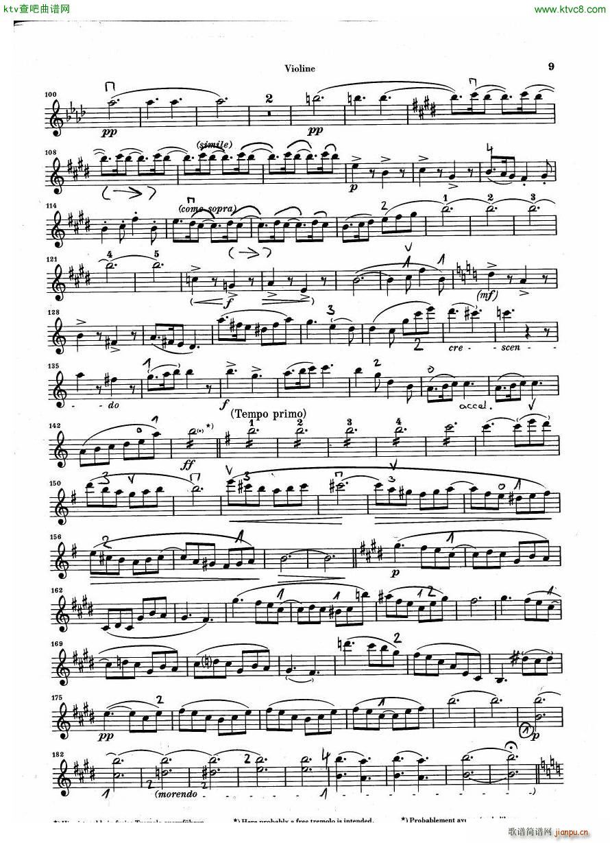 Debussy Piano Trio in G parts(����V)8