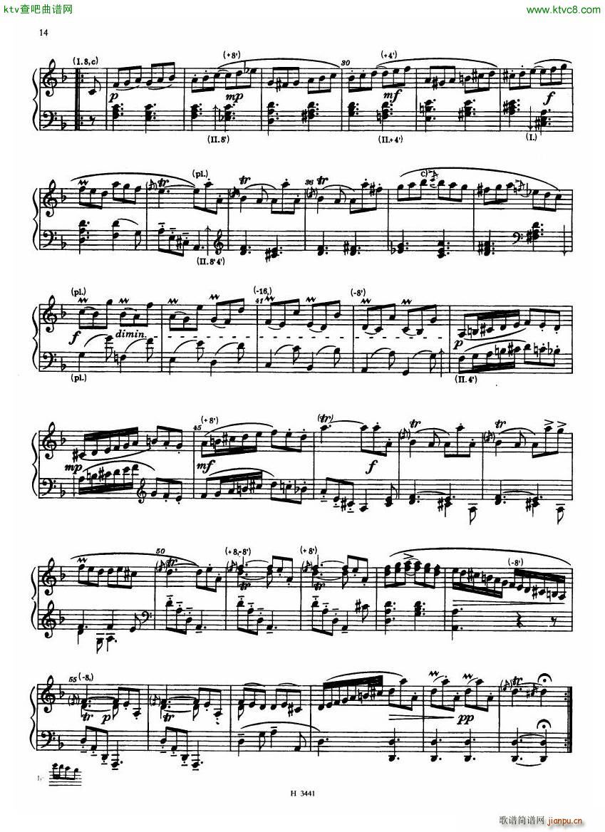 Baroque compositions for cembalo ed Ruzickova(����V)14