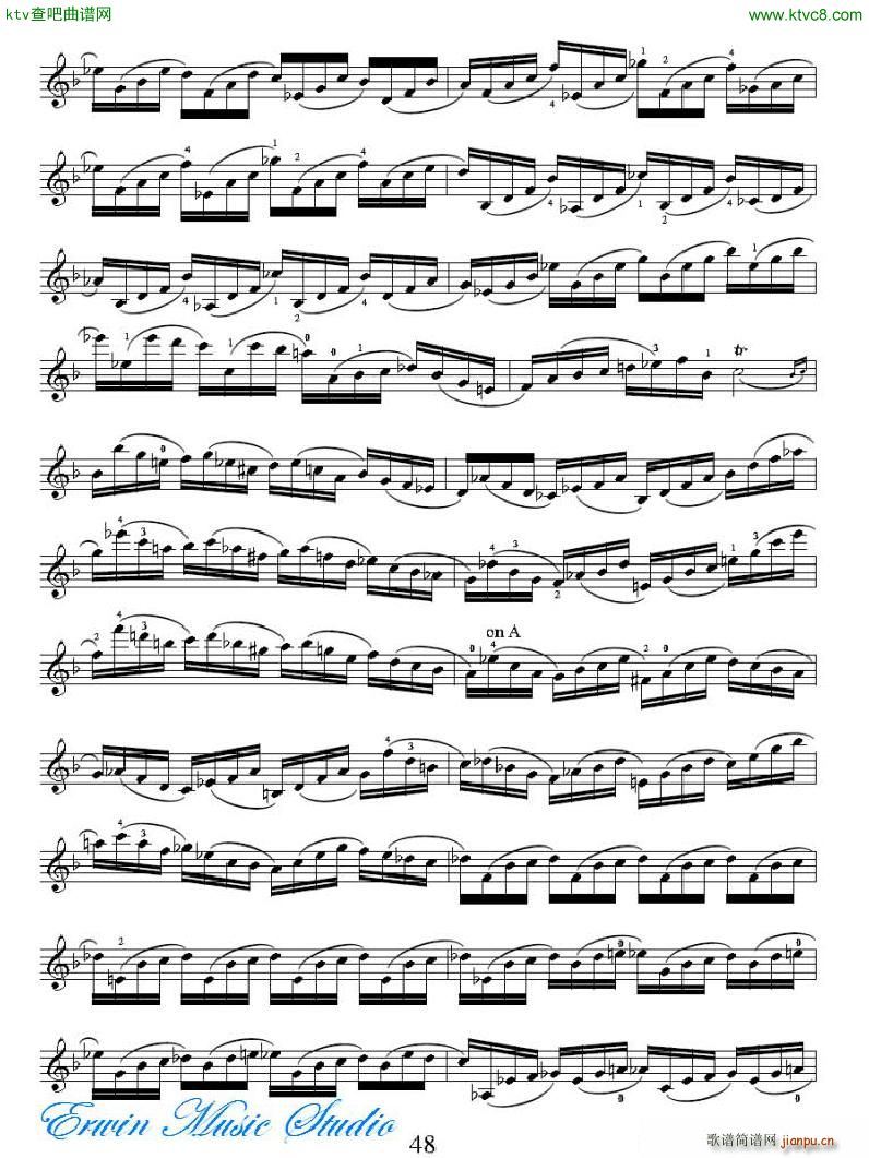 ���R�ɠ� 42�׾�����Rudolphe Kreutzer 42 Studies 22 28(ʮ�ּ�����)11